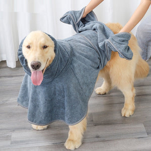 Transform Your Pet's Bath Time with Our Quick-Dry Towel