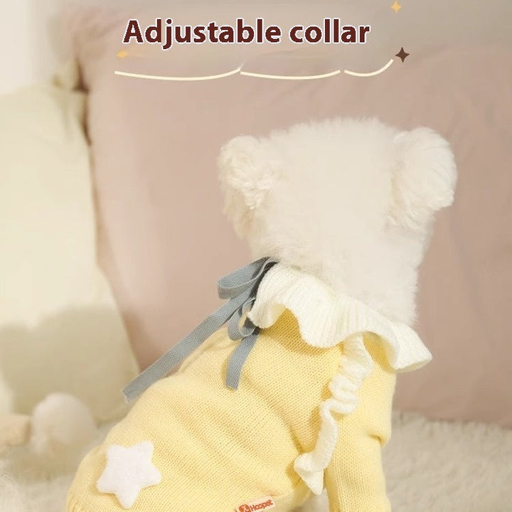 Autumn Pet Sweater For Warmth And Comfort