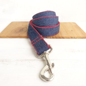 Unleash Style and Comfort with Our Denim Blue Leash for Pets