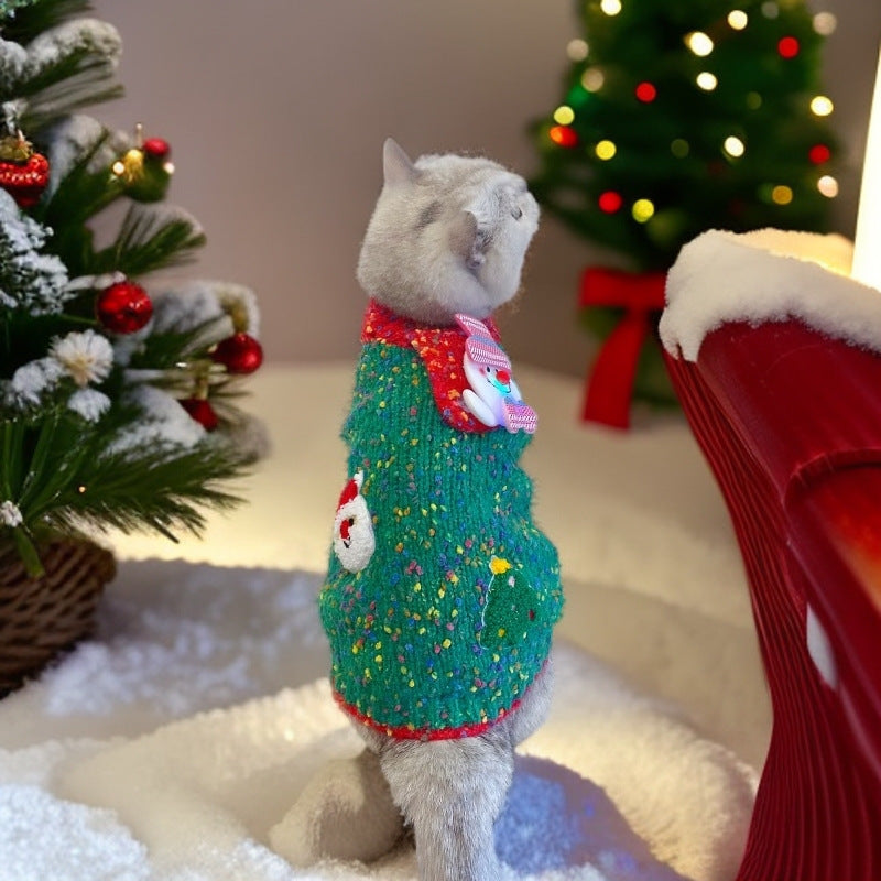 Embrace the Festive Spirit with Our Christmas Pet Sweater
