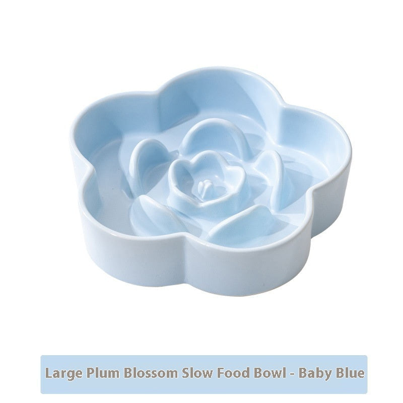 Enhance Your Pet's Dining Experience with Our Ceramic Slow Feeding Bowl