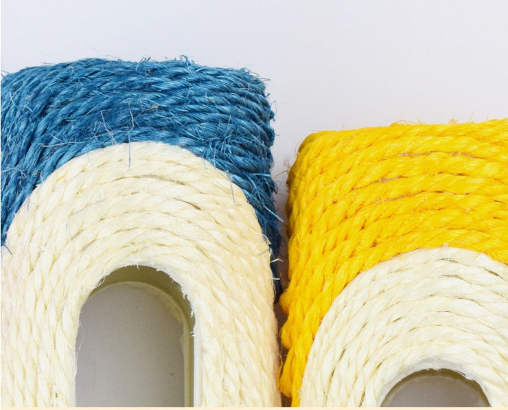 Long Sisal Drum Chew Toy For Pets
