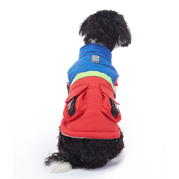 Winter Cashmere Pet Jacket For Warmth And Comfort