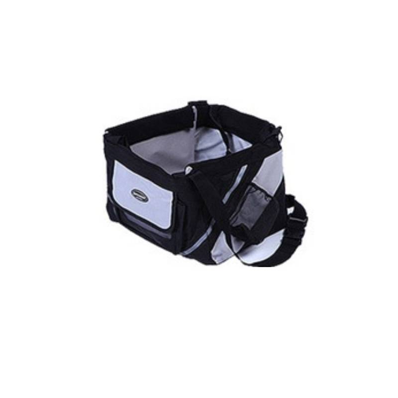 Pet Bicycle Carrier Front Handlebar Basket Removable Travel Bag
