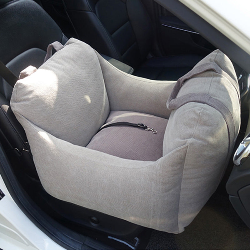 Pet Car Carrier Seat Waterproof Portable Mesh Travel Bed