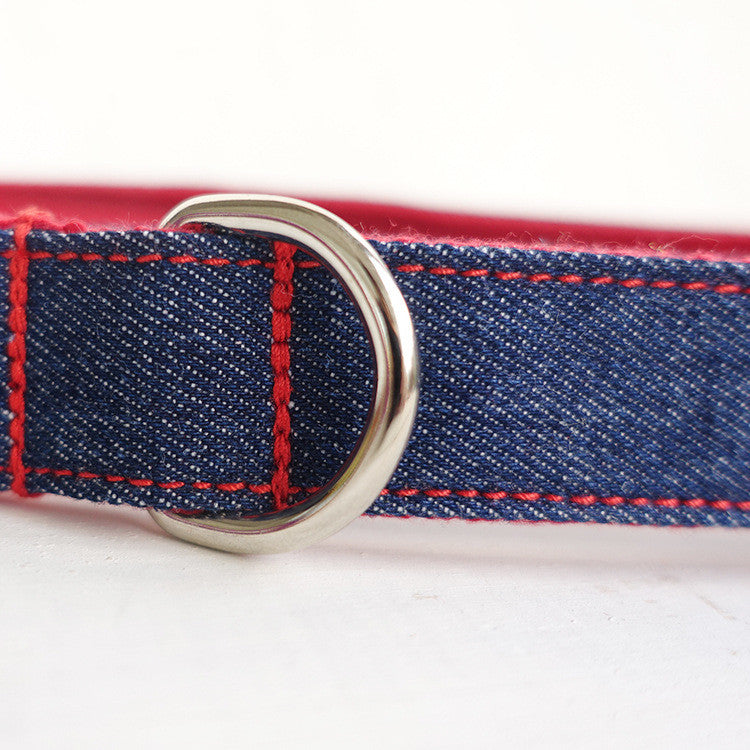 Denim Blue Leash For Pets