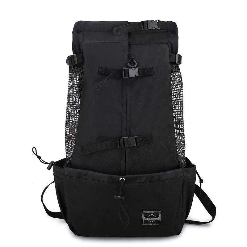 Pet Carrier Backpack Double Shoulder Portable Travel Bag