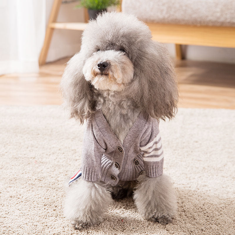 Warm Pet Sweater Coat Knit Pullover