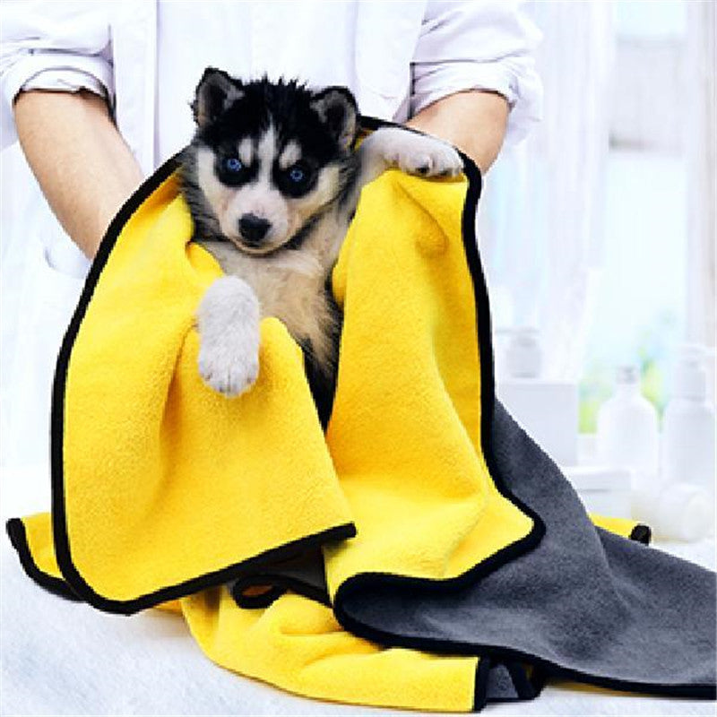 High-Quality Absorbent Pet Bath Towel Multi-Size