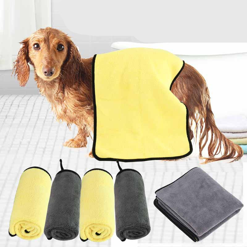 High-Quality Absorbent Pet Bath Towel Multi-Size