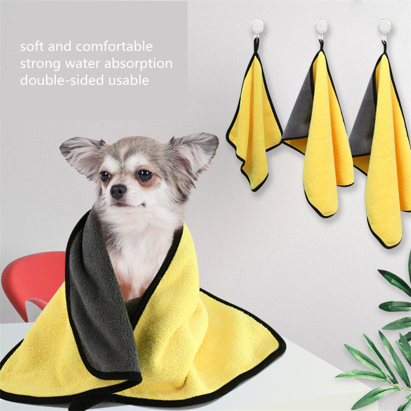 High-Quality Absorbent Pet Bath Towel Multi-Size