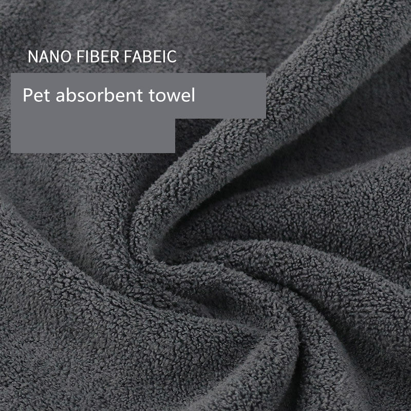 High-Quality Absorbent Pet Bath Towel Multi-Size