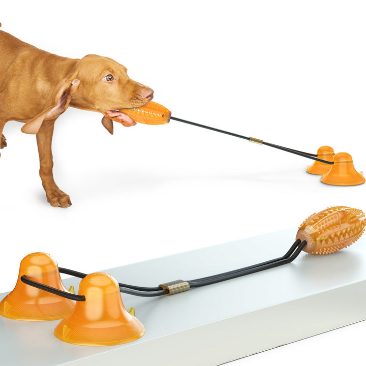 Multifunction Double Tug Chew Toy For Pets