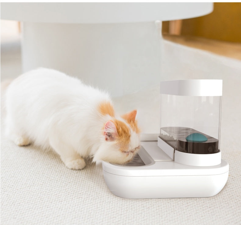 Automatic 1.5L Pet Feeding Bowl Water Fountain Multi-Style