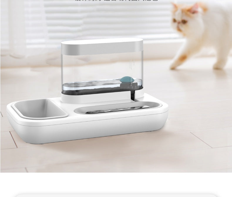 Automatic 1.5L Pet Feeding Bowl Water Fountain Multi-Style