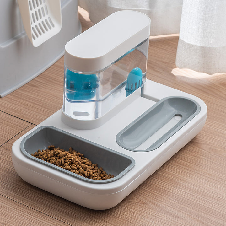 Automatic 1.5L Pet Feeding Bowl Water Fountain Multi-Style