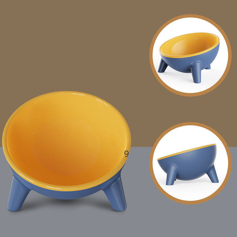 Pet Feeding Bowl With Stand Nordic Color Multi-Purpose Feeder
