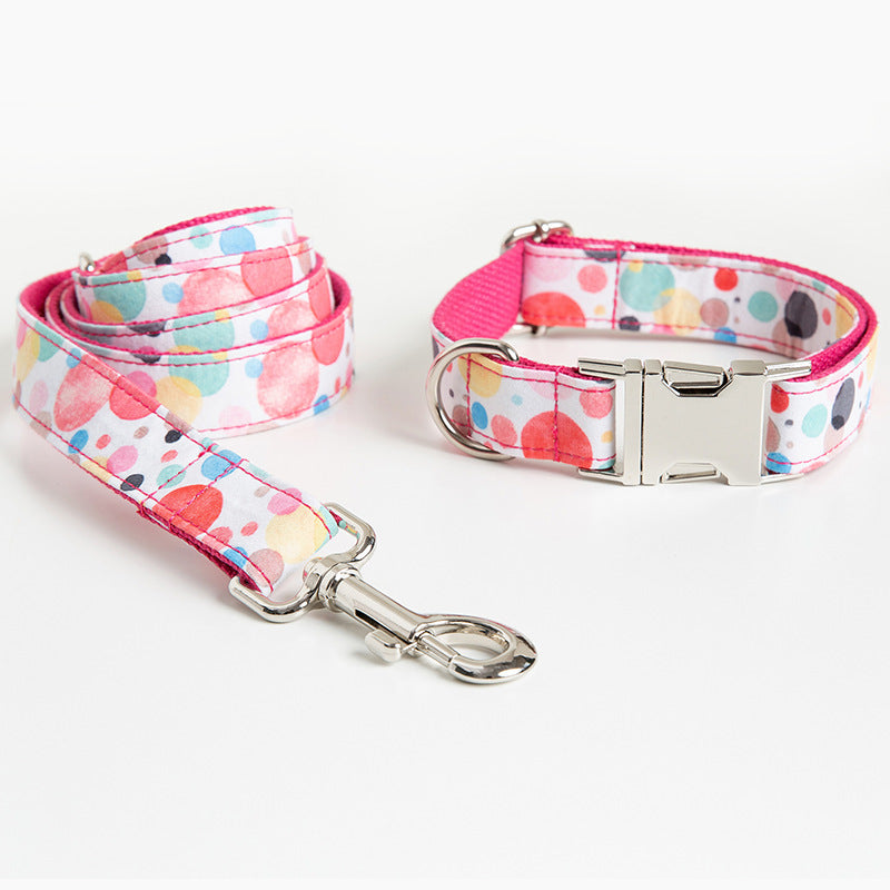 Bubble Style Collar With Leash For Pets