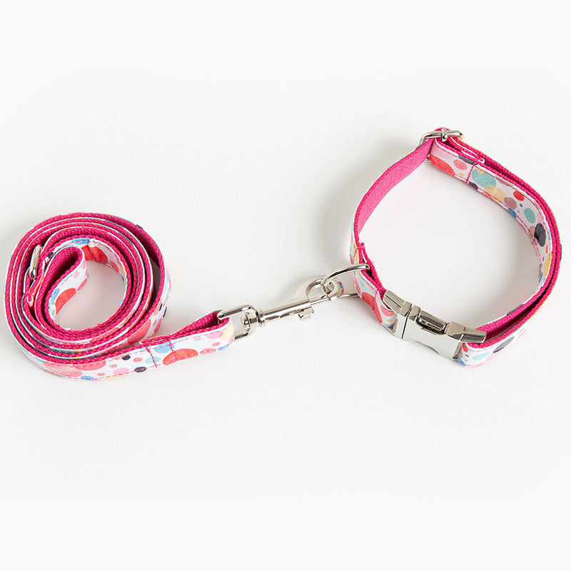 Bubble Style Collar With Leash For Pets