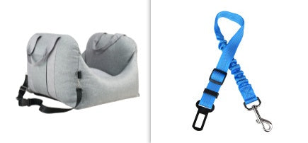 Pet Car Carrier Seat Waterproof Portable Mesh Travel Bed