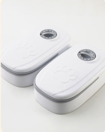 Automatic Smart Pet Feeder Stainless Steel Timer Bowl