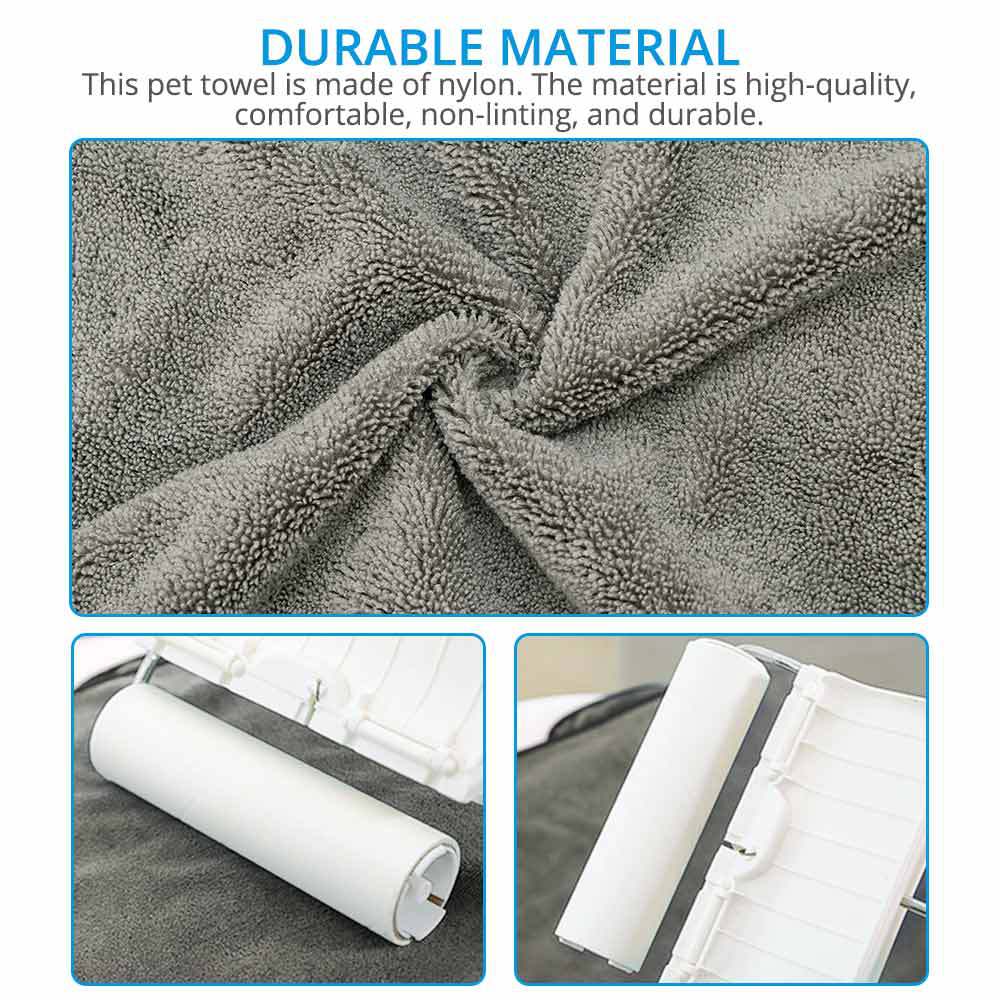 Super Absorbent Large Pet Bathrobe Towel For Drying