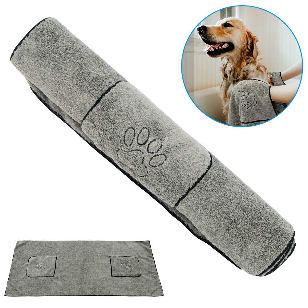 Super Absorbent Large Pet Bathrobe Towel For Drying