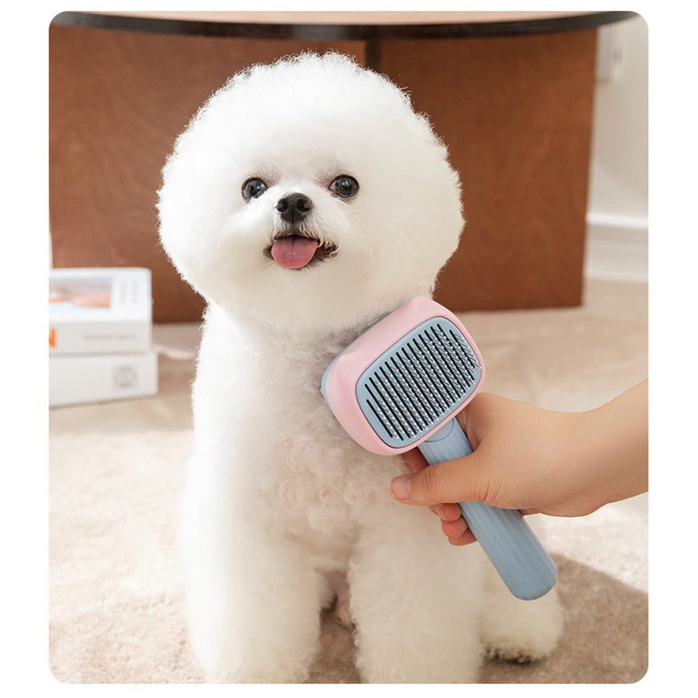 Pet Deshedding Grooming Brush Hair Removal Comb Tool