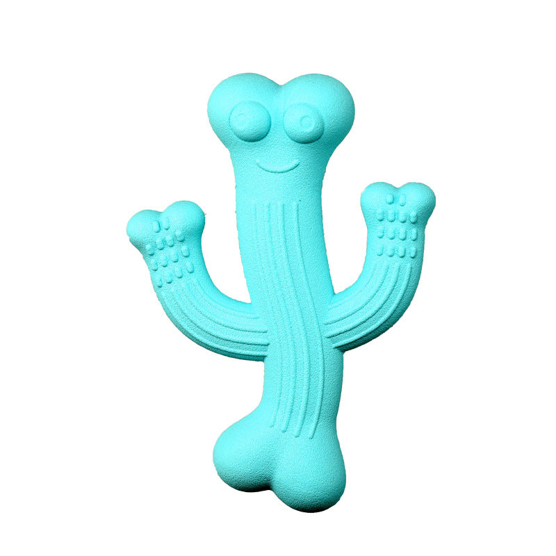 Ultra-Durable Cactus Pet Chew Toy For Interactive Play