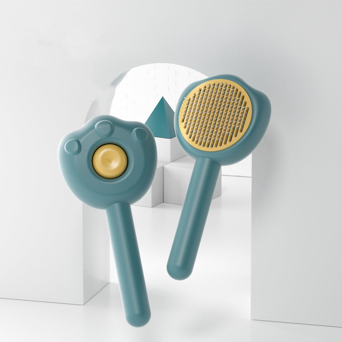 Pet Self-Cleaning Grooming Comb Hair Removal Brush