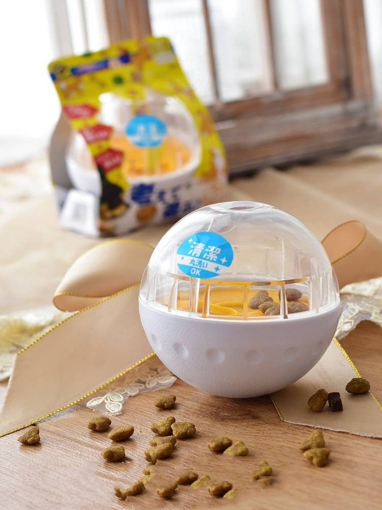 Interactive Pet Tumbler Puzzle Ball Toy For Treat Dispensing