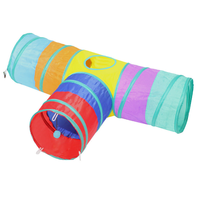 Foldable Climbing Tunnel Toy For Pets