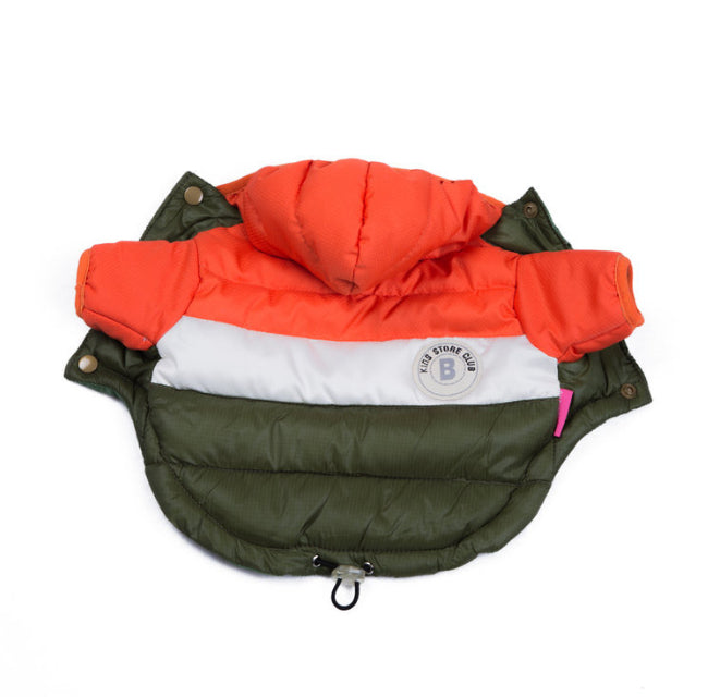 Waterproof Warm Cotton Padded Jacket For Pets