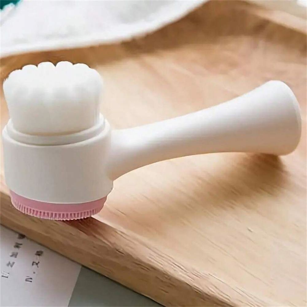 Nylon Pet Paw Brush Gentle Grooming Massage Tool