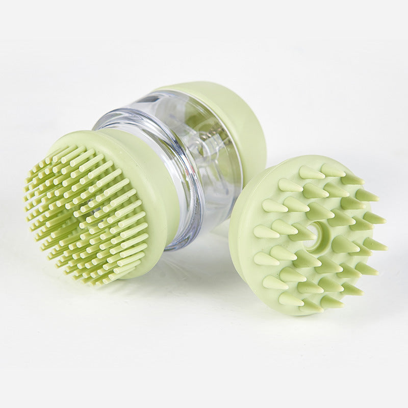 Pet Bath Brush Silicone Massage Comb For Grooming