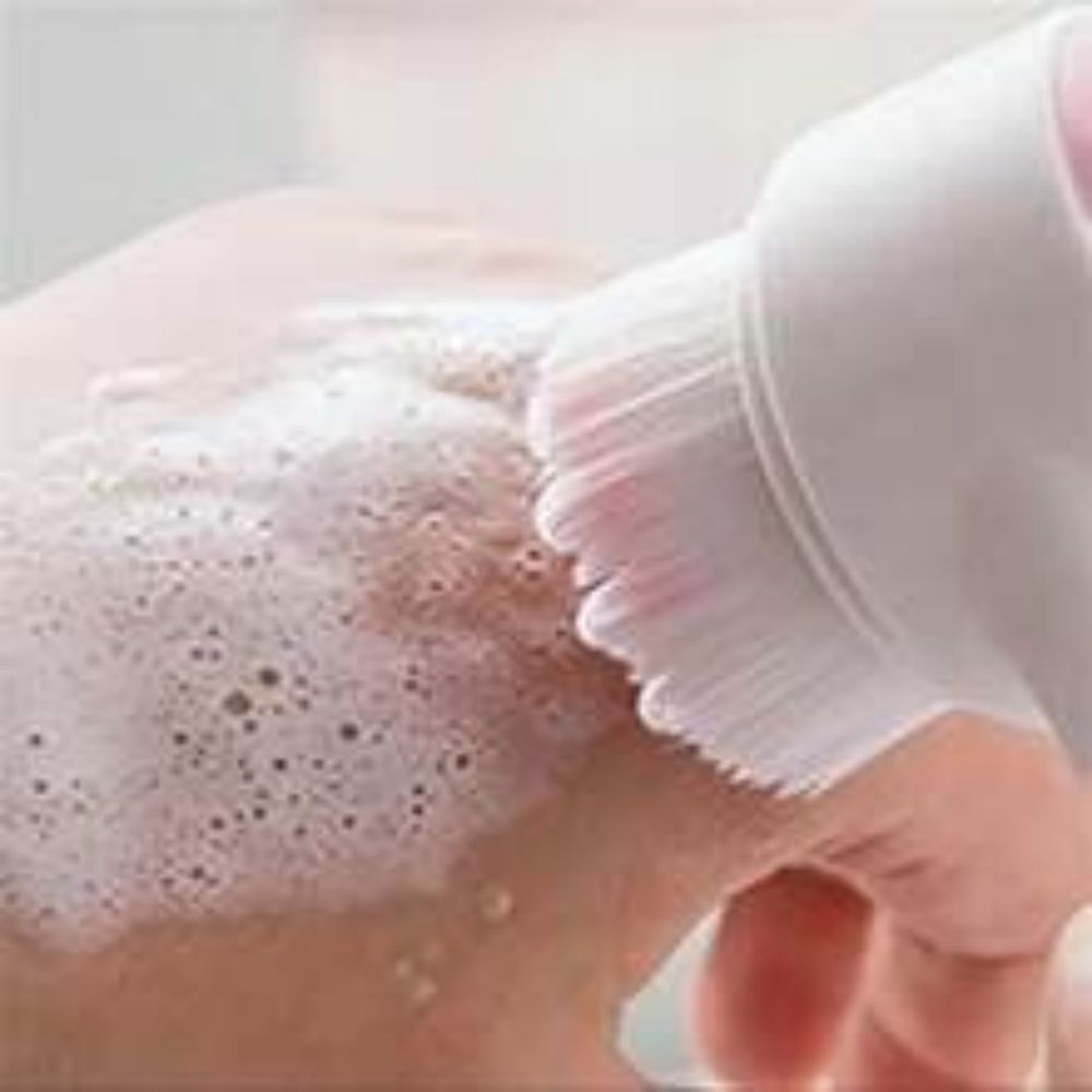Nylon Pet Paw Brush Gentle Grooming Massage Tool