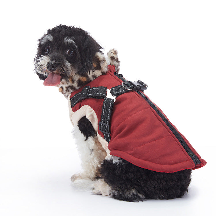 Winter Cashmere Pet Jacket For Warmth And Comfort