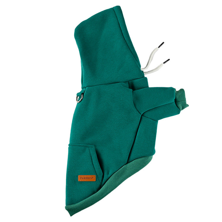 Pet Fashion Hooded Sweater For Style And Comfort