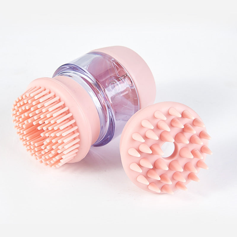 Pet Bath Brush Silicone Massage Comb For Grooming