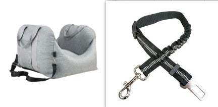 Pet Car Carrier Seat Waterproof Portable Mesh Travel Bed