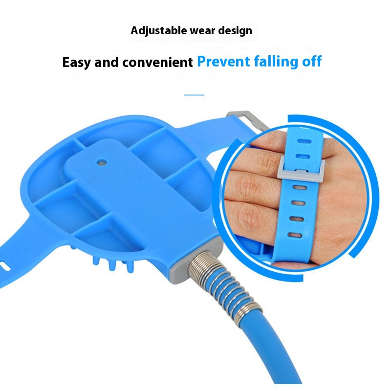 Pet Bathing Glove Silicone Handheld Brush For Massage