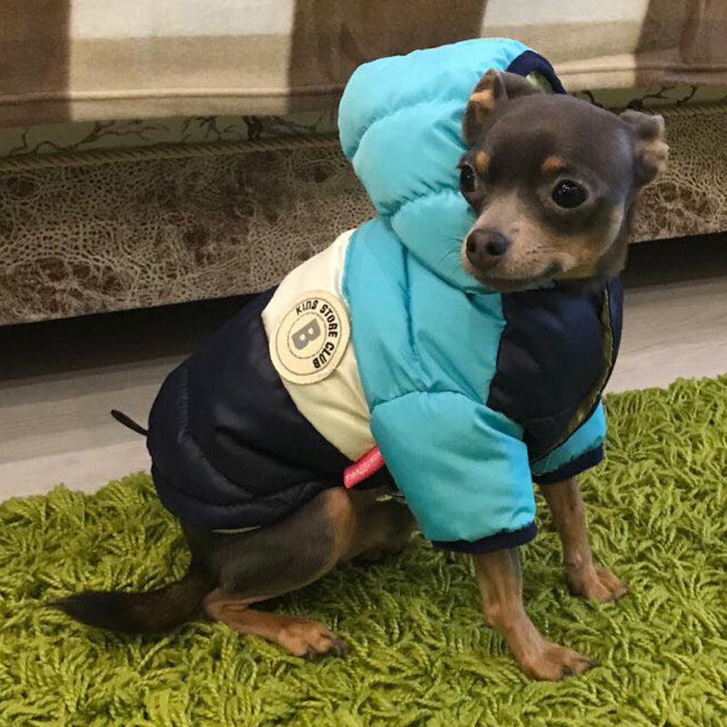 Waterproof Warm Cotton Padded Jacket For Pets