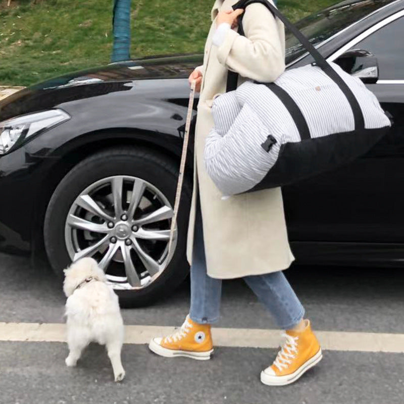 Pet Travel Car Carrier For Safe Transport