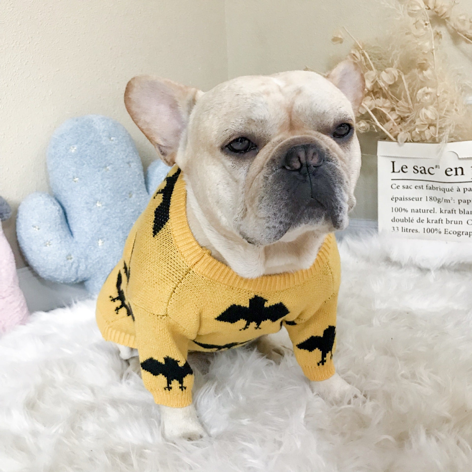 Warm Core-Spun Yarn Pet Sweater For Comfort