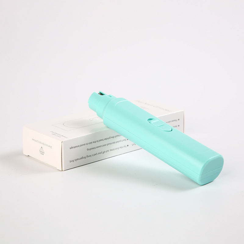 Rechargeable Pet Nail Grinder Trimmer Grooming Tool