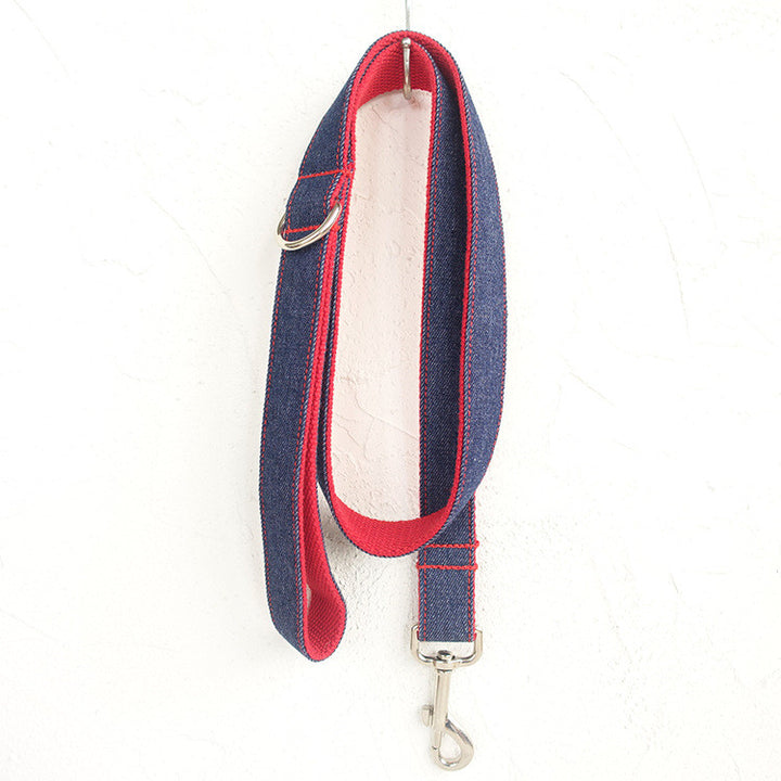 Denim Blue Leash For Pets
