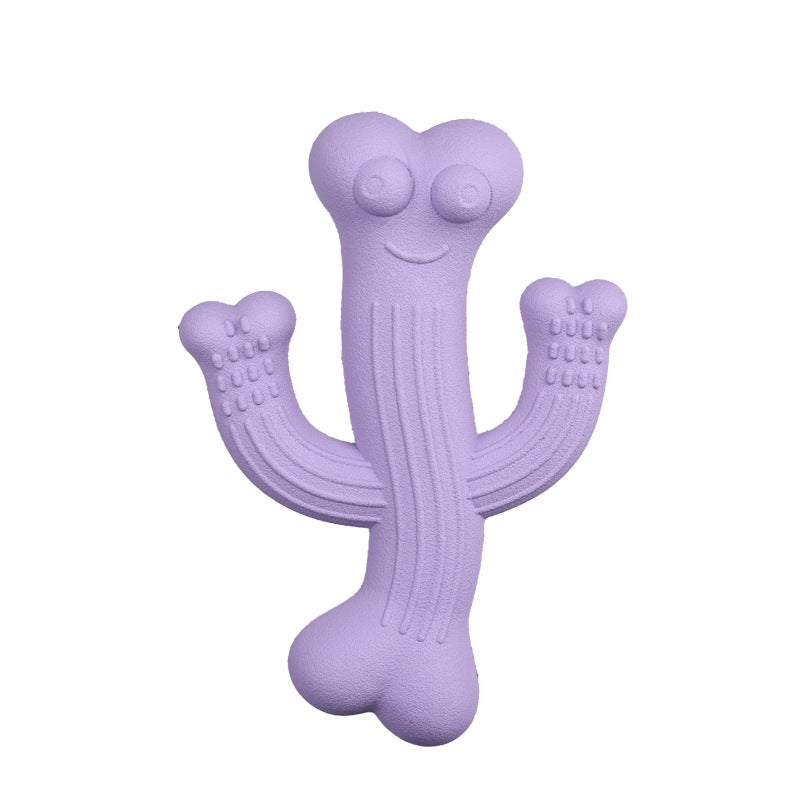Ultra-Durable Cactus Pet Chew Toy For Interactive Play