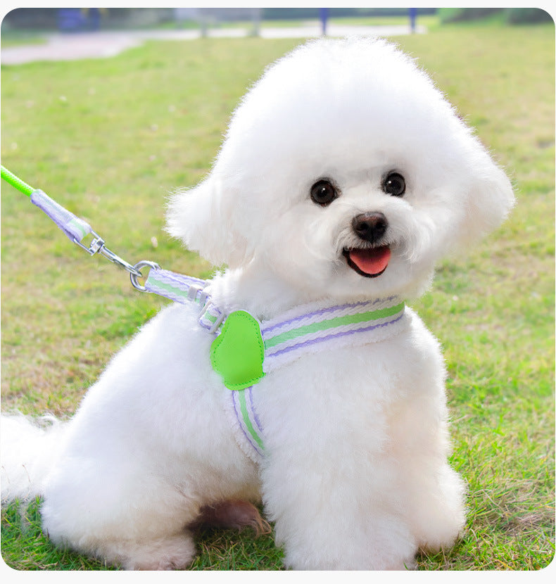 Breathable Summer Chest Vest Leash For Pets