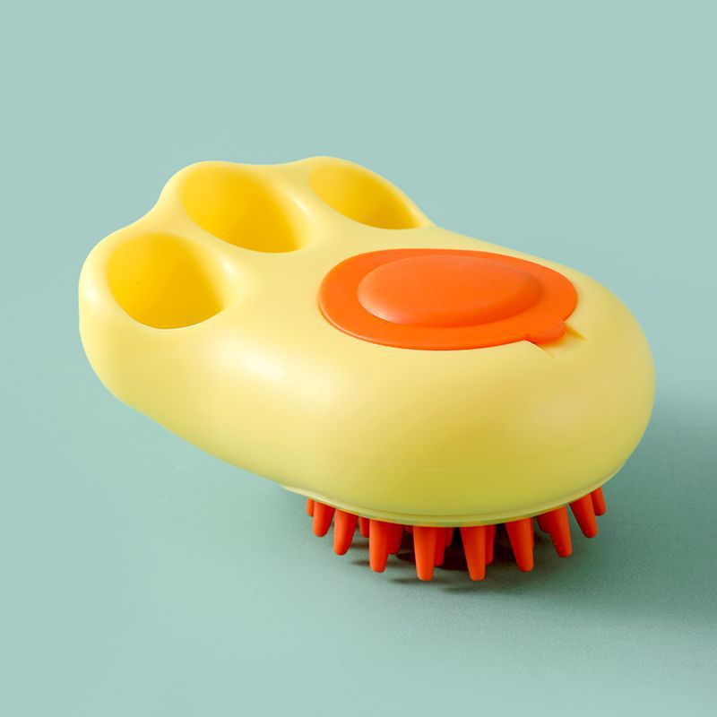 Pet Bath Massage Brush Claw Grooming Comb