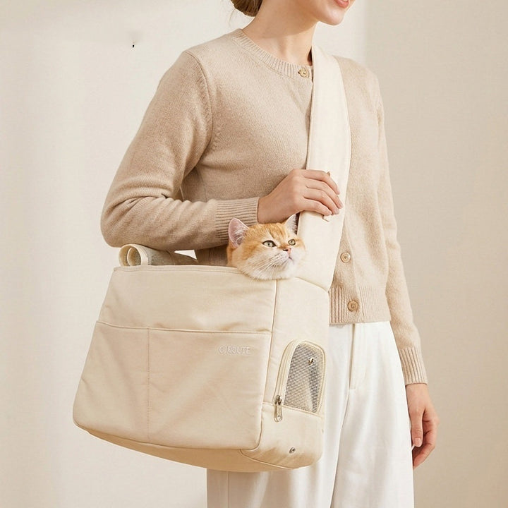 Pet Carrier Portable Travel Bag For Outdoor Use